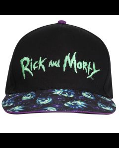 Rick and Morty Logo-Kappe