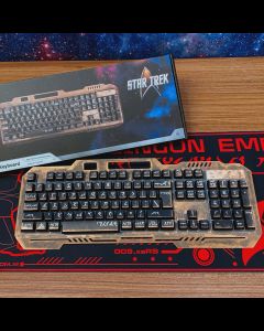 Klingonische USB-Tastatur mit bemaltem Finish