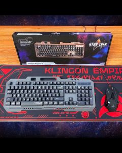 Klingonische USB-Tastatur ohne Bemalung