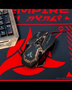 Klingonische USB-Maus mit bemaltem Finish