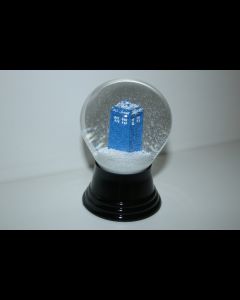 Police Call Box Schneekugel